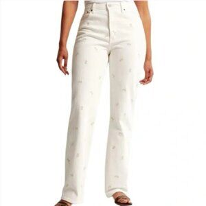 SEVEN7 90s Straight Jeans‎ Floral Print - 4